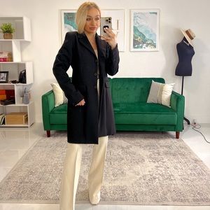 Vertigo Paris Black Spring Trench Coat